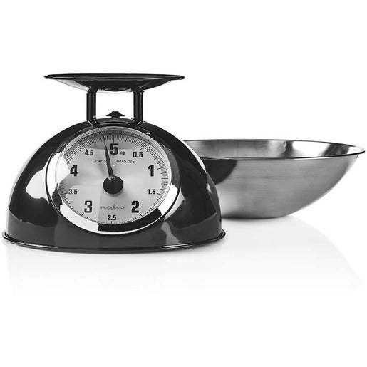 Nedis Küchenwaage, Waage KASC110BK schwarz 5Kg Nedis Küchenwaage, Waage KASC110BK schwarz 5Kg